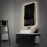 LED Spiegel Vertikal | Touch-Schalter | Anti-Beschlag-Funktion | Warmweißes Licht - Reyze Seria Edge Model 6